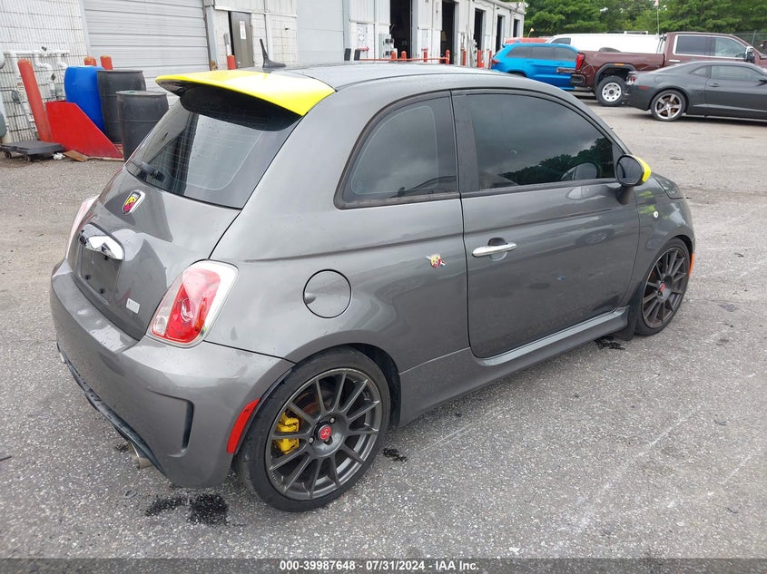 2013 Fiat 500 Abarth VIN: 3C3CFFFH9DT551603 Lot: 39987648