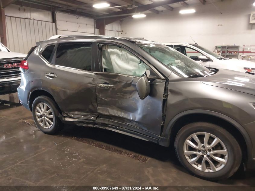 2017 Nissan Rogue Sv VIN: KNMAT2MV3HP607784 Lot: 39987649