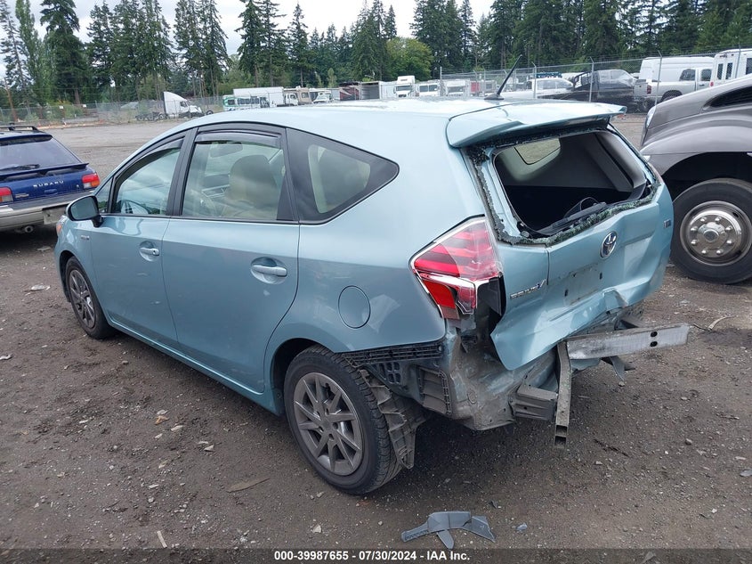 2017 Toyota Prius V Two VIN: JTDZN3EU5HJ062148 Lot: 39987655