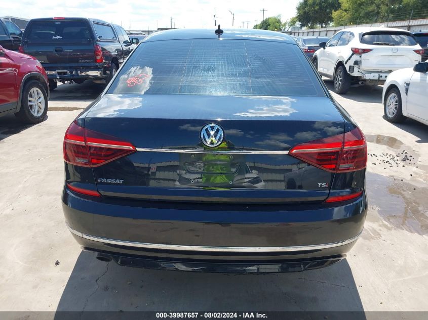 2017 Volkswagen Passat 1.8T R-Line VIN: 1VWDT7A33HC083862 Lot: 39987657