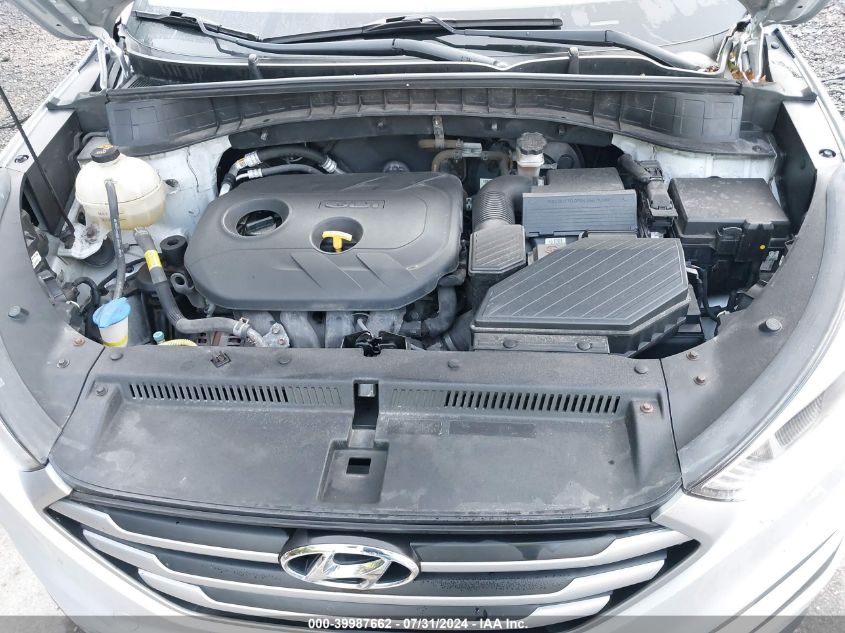 2018 Hyundai Tucson Se VIN: KM8J2CA41JU693202 Lot: 39987662