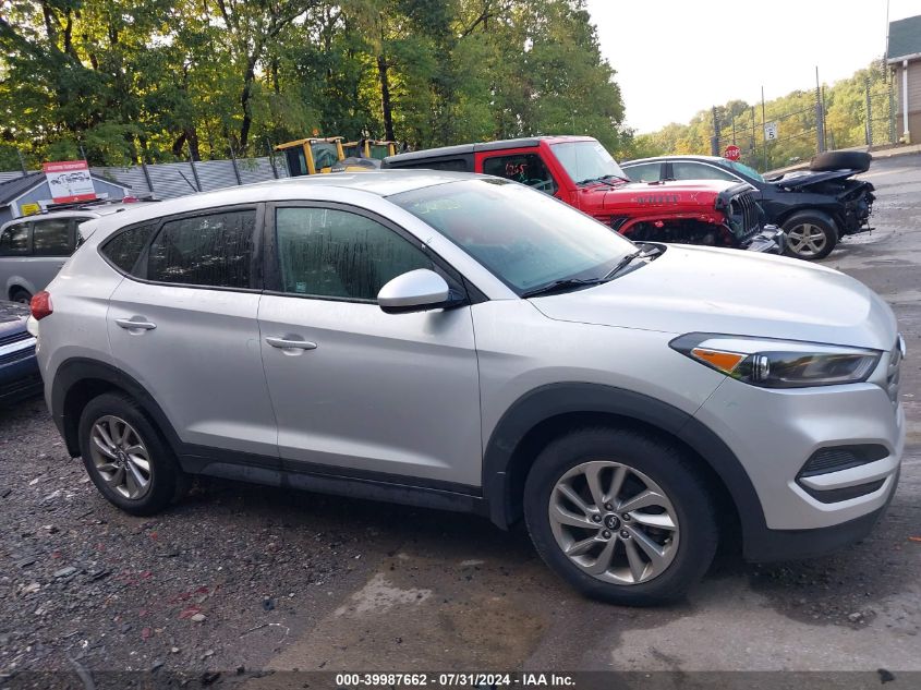 2018 Hyundai Tucson Se VIN: KM8J2CA41JU693202 Lot: 39987662
