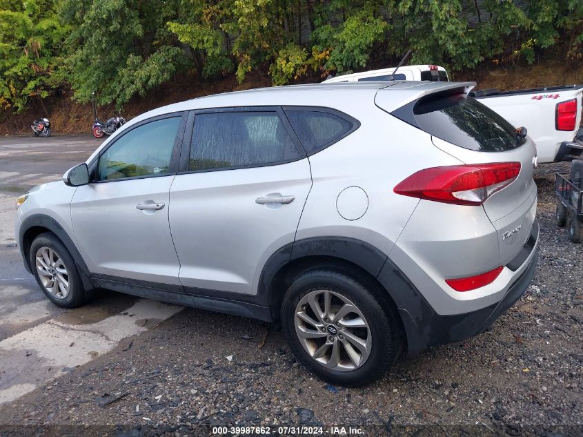 2018 Hyundai Tucson Se VIN: KM8J2CA41JU693202 Lot: 39987662
