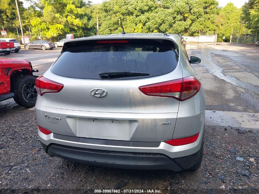 2018 Hyundai Tucson Se VIN: KM8J2CA41JU693202 Lot: 39987662