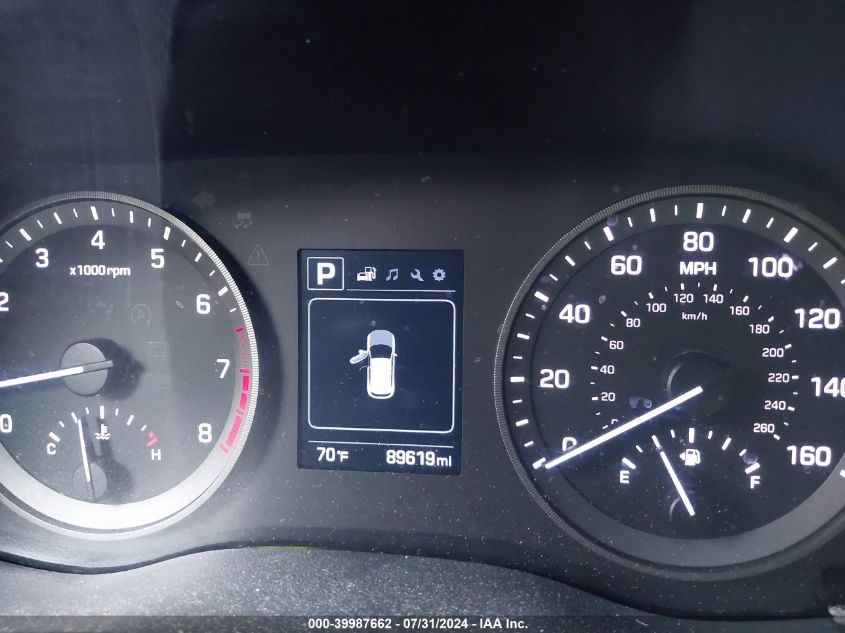 2018 Hyundai Tucson Se VIN: KM8J2CA41JU693202 Lot: 39987662