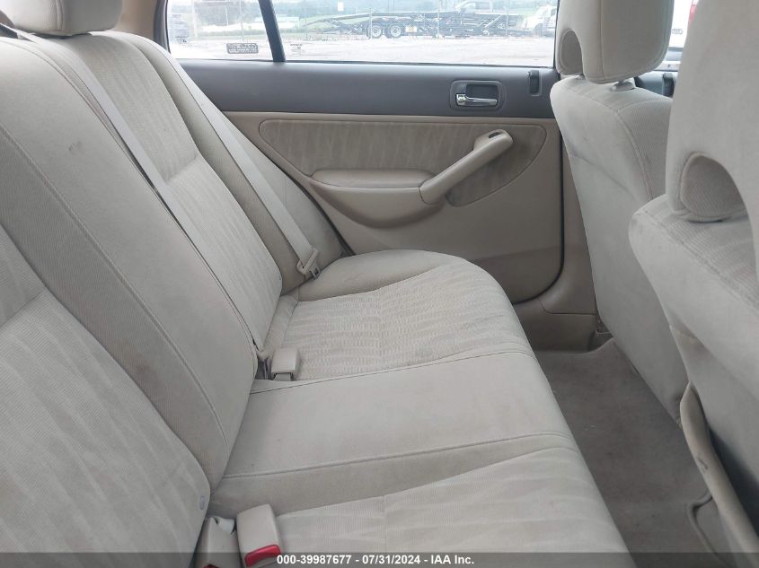 2004 Honda Civic Lx VIN: 2HGES15514H582946 Lot: 39987677