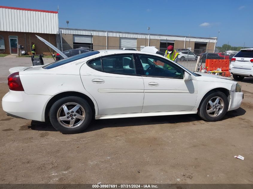 2004 Pontiac Grand Prix Gt2 VIN: 2G2WS522941211079 Lot: 39987691