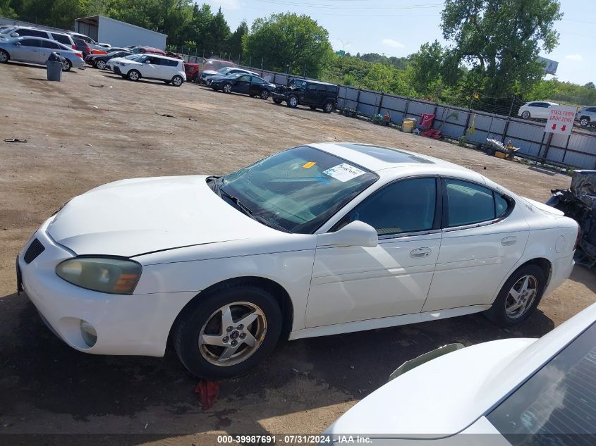 2004 Pontiac Grand Prix Gt2 VIN: 2G2WS522941211079 Lot: 39987691