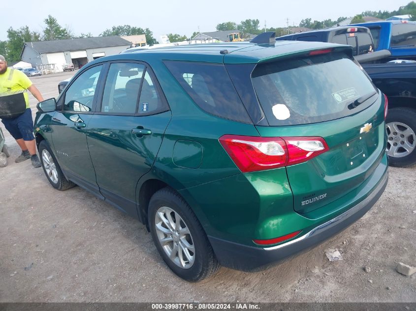 2018 Chevrolet Equinox Ls VIN: 2GNAXREV0J6146360 Lot: 39987716