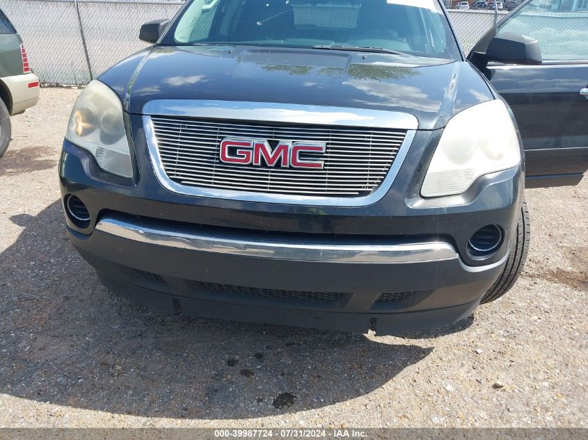 2011 GMC Acadia Sl VIN: 1GKKRNED1BJ122214 Lot: 39987724