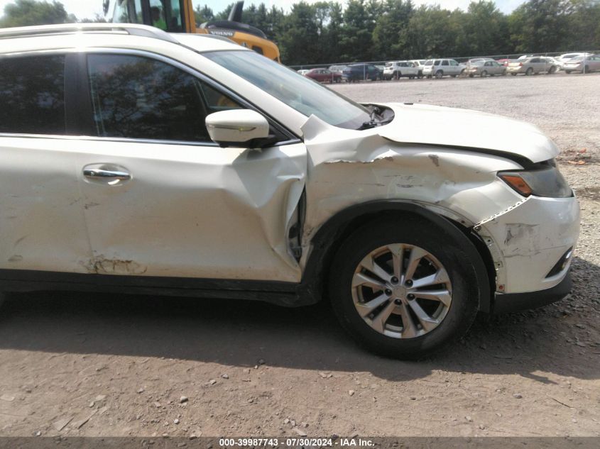 2014 Nissan Rogue Sv VIN: 5N1AT2MV8EC855155 Lot: 39987743