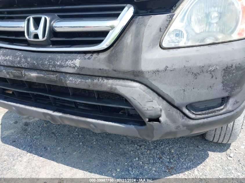 2003 Honda Cr-V Ex VIN: SHSRD78823U135509 Lot: 39987750