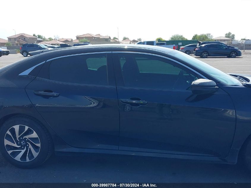 2018 Honda Civic Lx VIN: SHHFK7H26JU204287 Lot: 39987784