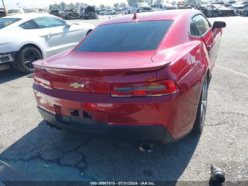 2014 Chevrolet Camaro 1Lt VIN: 2G1FB1E34E9189187 Lot: 39987815