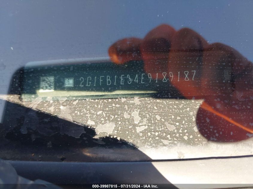 2014 Chevrolet Camaro 1Lt VIN: 2G1FB1E34E9189187 Lot: 39987815