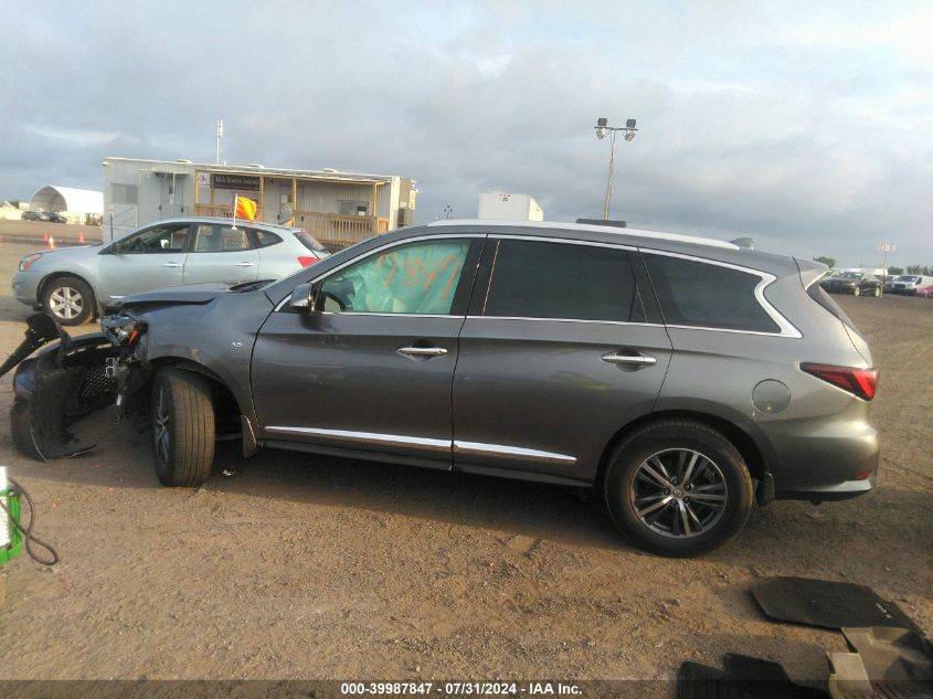 2017 Infiniti Qx60 VIN: 5N1DL0MM6HC547351 Lot: 39987847