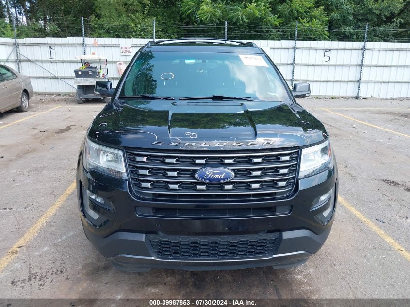 2017 Ford Explorer Xlt VIN: 1FM5K8D83HGA98602 Lot: 39987853