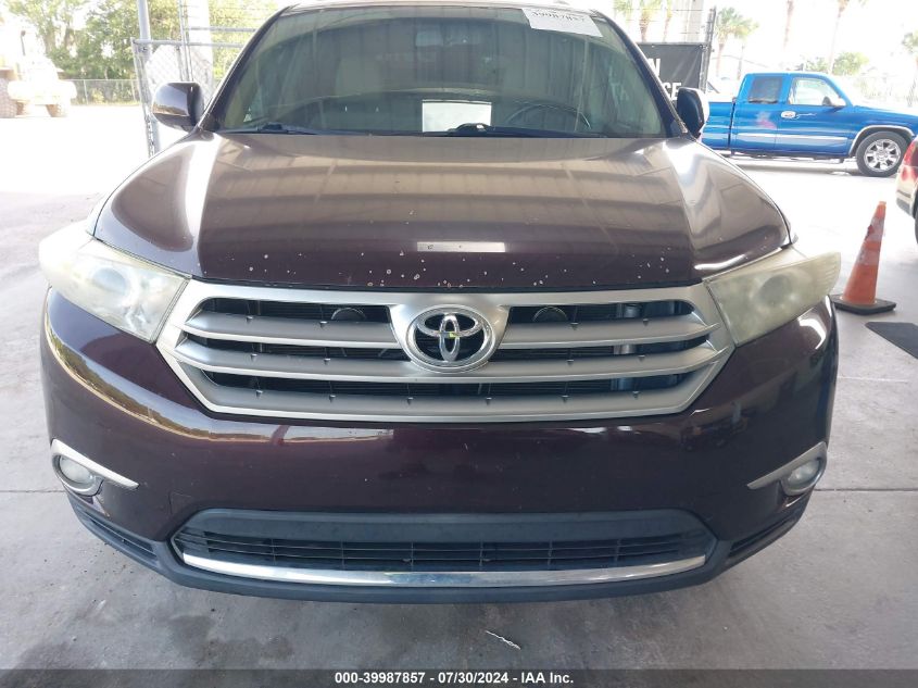 2012 Toyota Highlander Limited VIN: 5TDYK3EH0CS077188 Lot: 39987857
