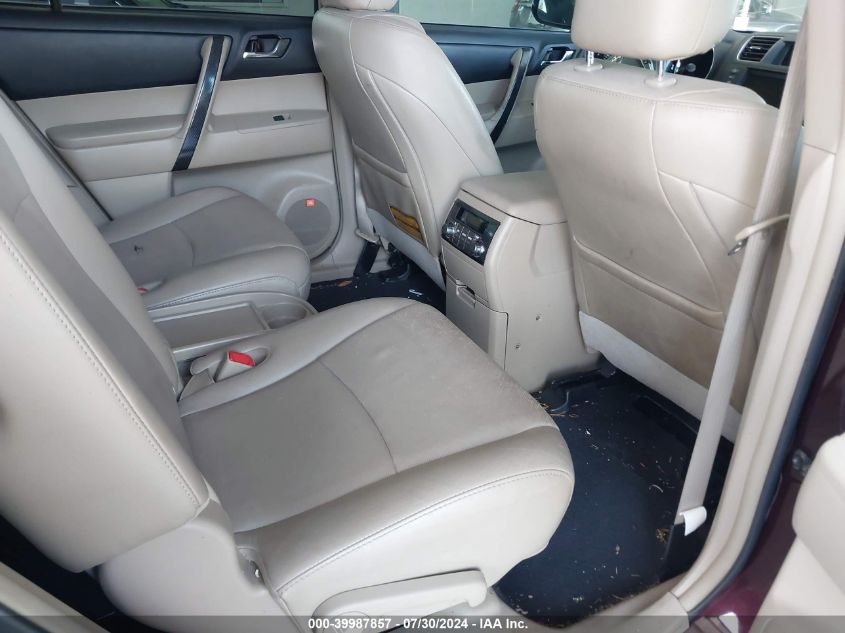 2012 Toyota Highlander Limited VIN: 5TDYK3EH0CS077188 Lot: 39987857