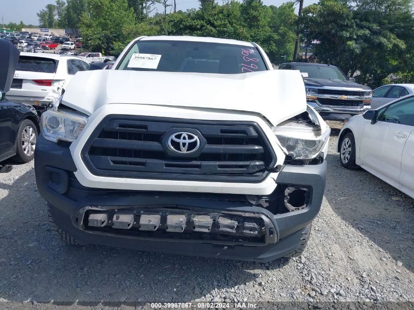 2017 Toyota Tacoma Sr VIN: 5TFRX5GNXHX076894 Lot: 39987867