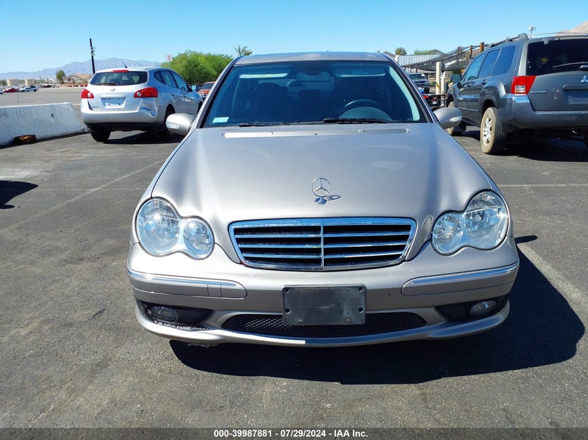2007 Mercedes-Benz C 230 Sport VIN: WDBRF52H27F924547 Lot: 39987881