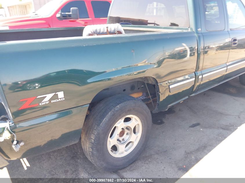 2001 Chevrolet Silverado 1500 Ls VIN: 2GCEK19T811271266 Lot: 39987882