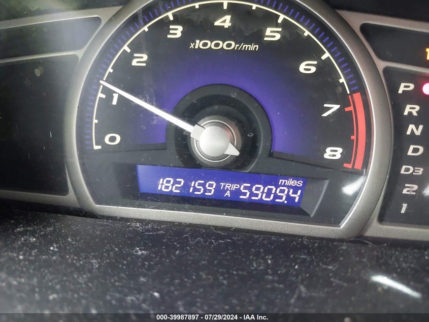 2009 Honda Civic Lx VIN: 2HGFA16549H300375 Lot: 39987897