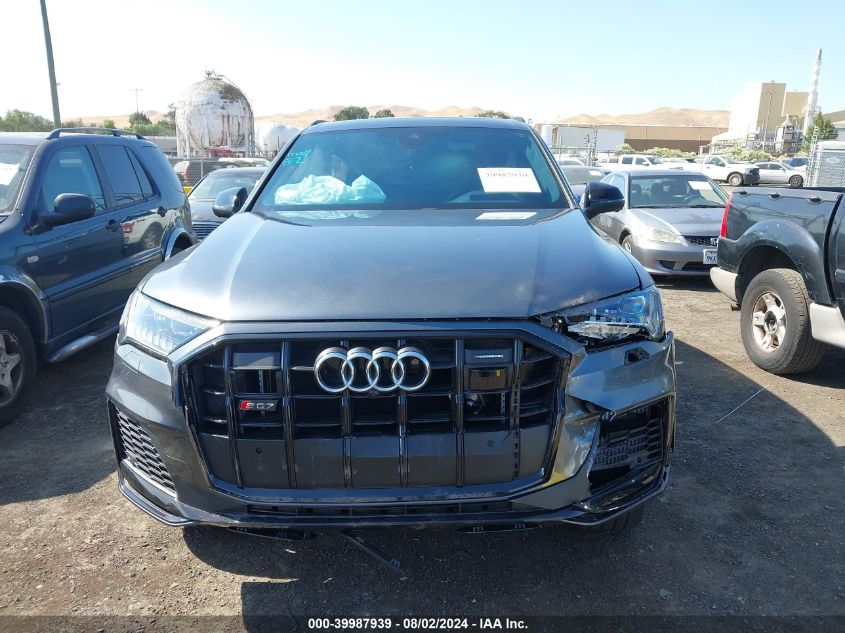 2023 Audi Sq7 Prestige Tfsi Quattro Tiptronic VIN: WA1VWBF71PD023532 Lot: 39987939