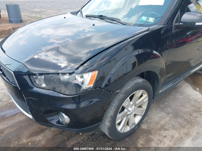 2012 Mitsubishi Outlander Se VIN: JA4JT3AW0CU015038 Lot: 39987959