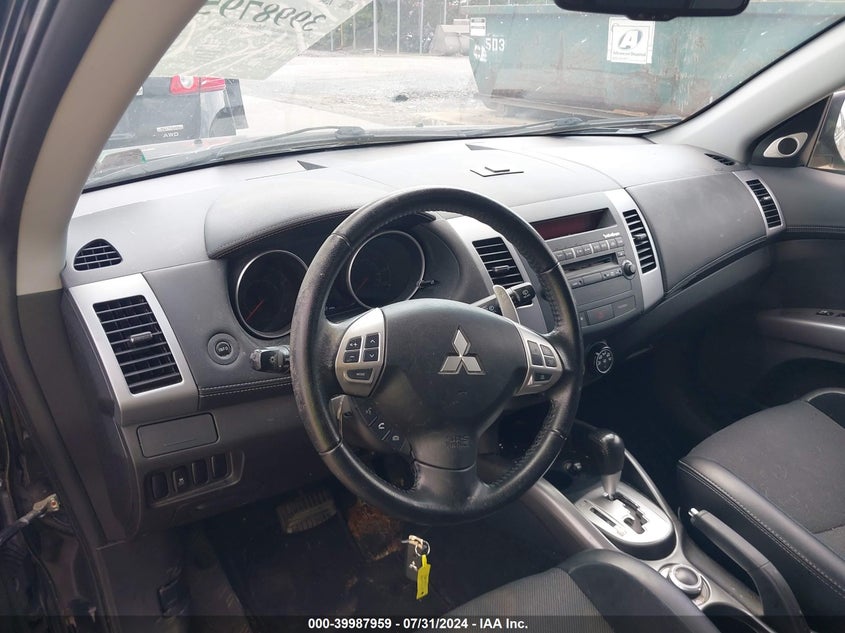 2012 Mitsubishi Outlander Se VIN: JA4JT3AW0CU015038 Lot: 39987959