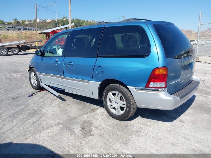 2003 Ford Windstar VIN: 2FMZA56493BB62512 Lot: 39987968