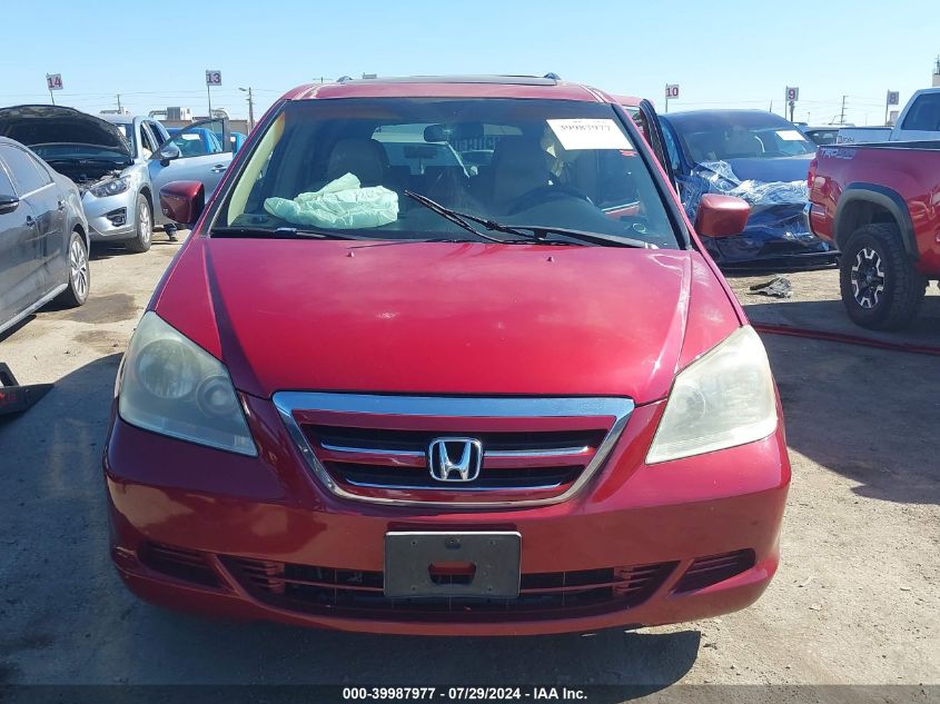 2006 Honda Odyssey Ex-L VIN: 5FNRL38676B426920 Lot: 39987977