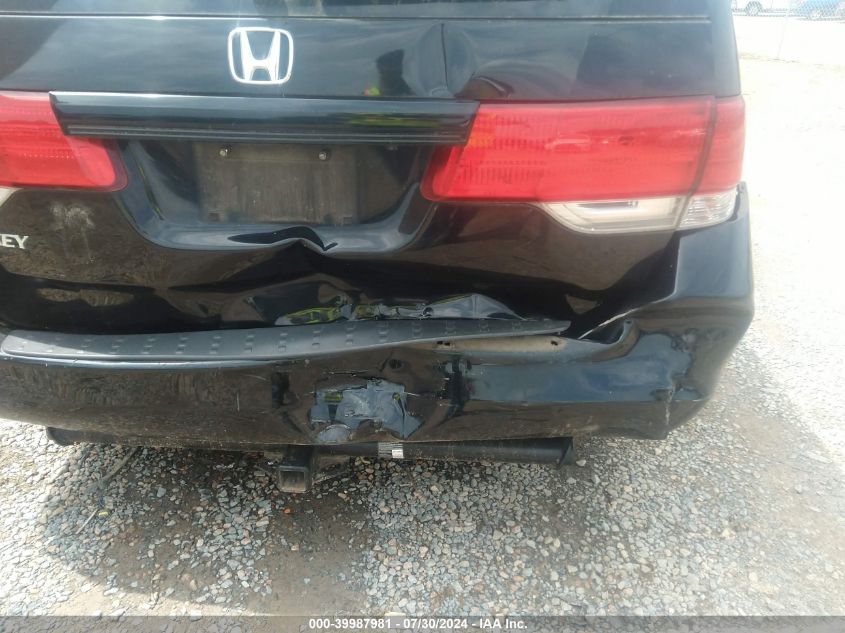 2010 Honda Odyssey Ex-L VIN: 5FNRL3H66AB104536 Lot: 39987981