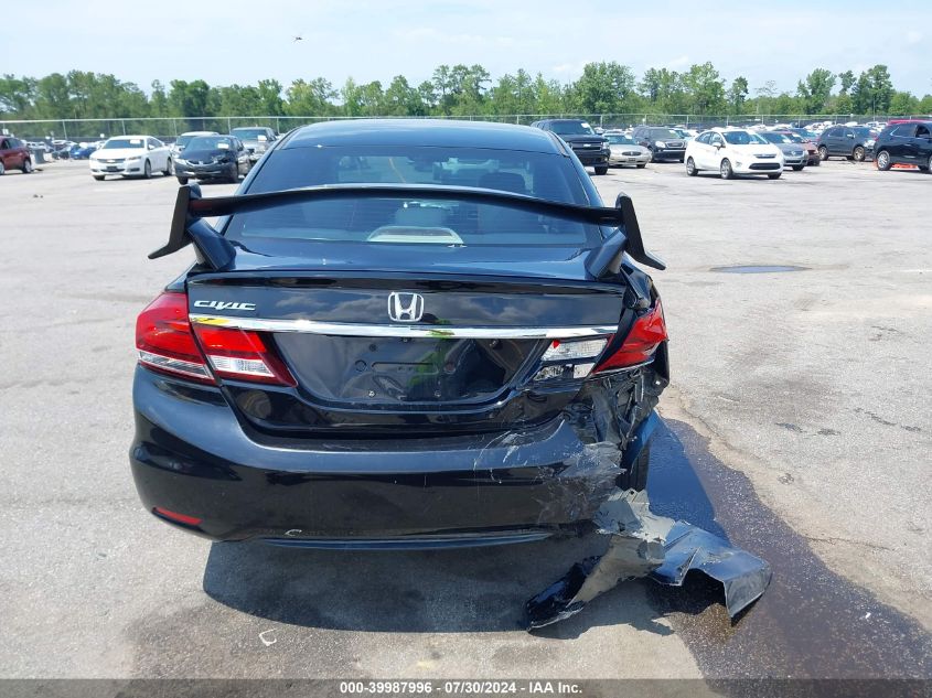 2013 Honda Civic Ex VIN: 2HGFB2F8XDH545221 Lot: 39987996