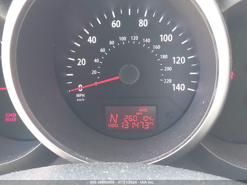 2012 Kia Soul + VIN: KNDJT2A66C7460835 Lot: 39988000