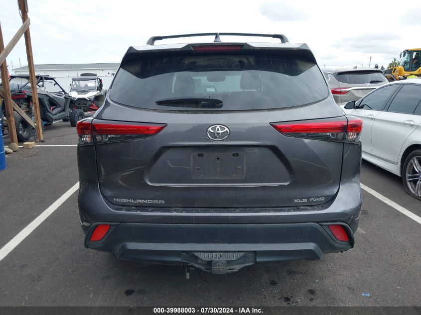 2021 Toyota Highlander Xle VIN: 5TDHZRBHXMS532925 Lot: 39988003