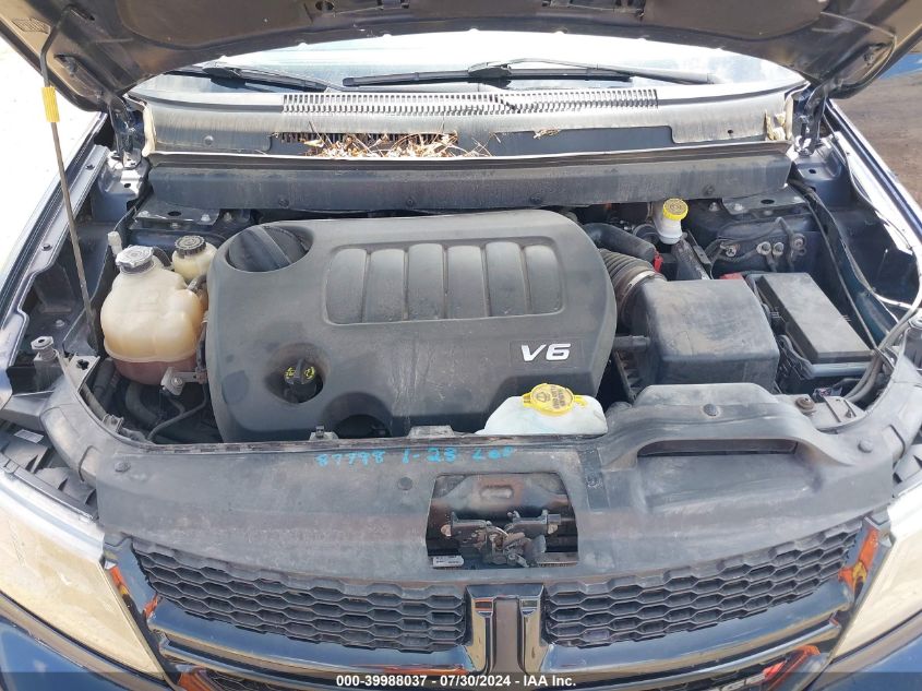 2017 Dodge Journey Crossroad Plus Awd VIN: 3C4PDDGGXHT678086 Lot: 39988037