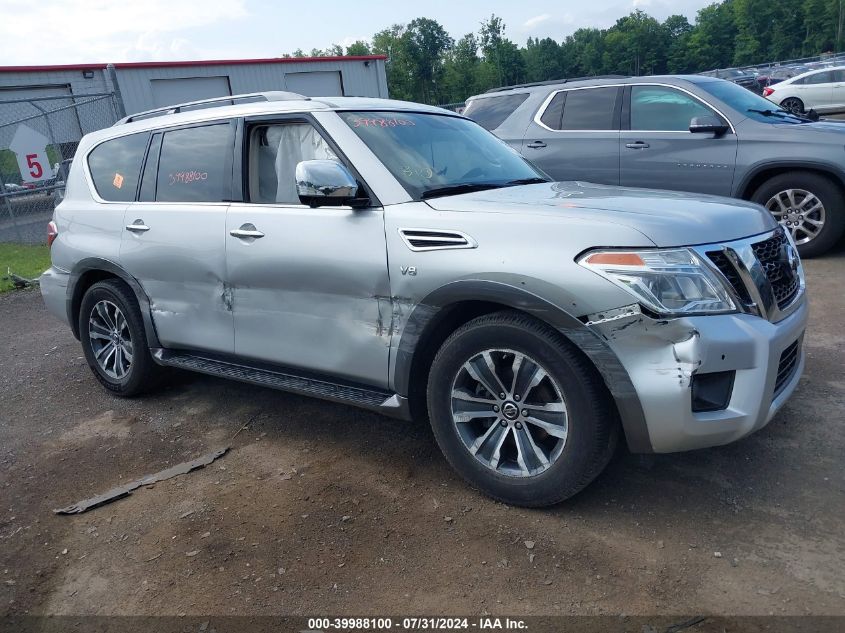 2019 Nissan Armada Sl VIN: JN8AY2NC8K9586297 Lot: 39988100