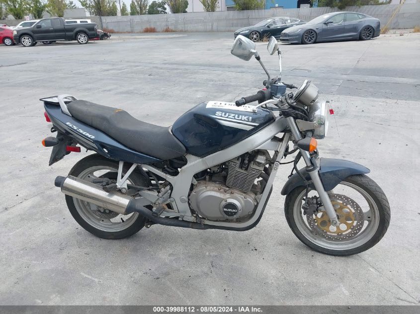 2001 Suzuki Gs500 VIN: JS1GM51A412100528 Lot: 39988112