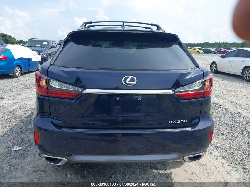 2016 Lexus Rx 350 VIN: 2T2ZZMCA9GC004259 Lot: 39988130