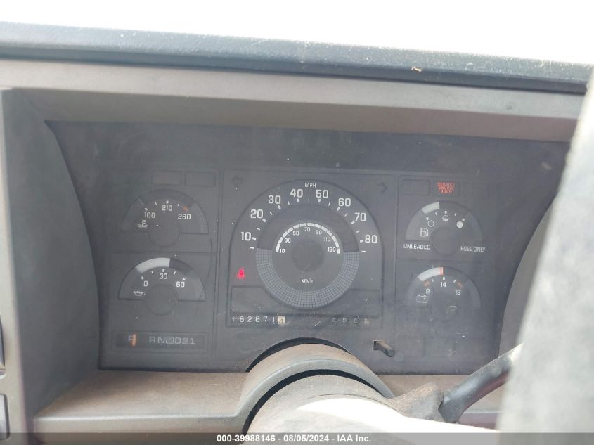 1990 Chevrolet Gmt-400 K2500 VIN: 1GCFK24K0LE128354 Lot: 39988146