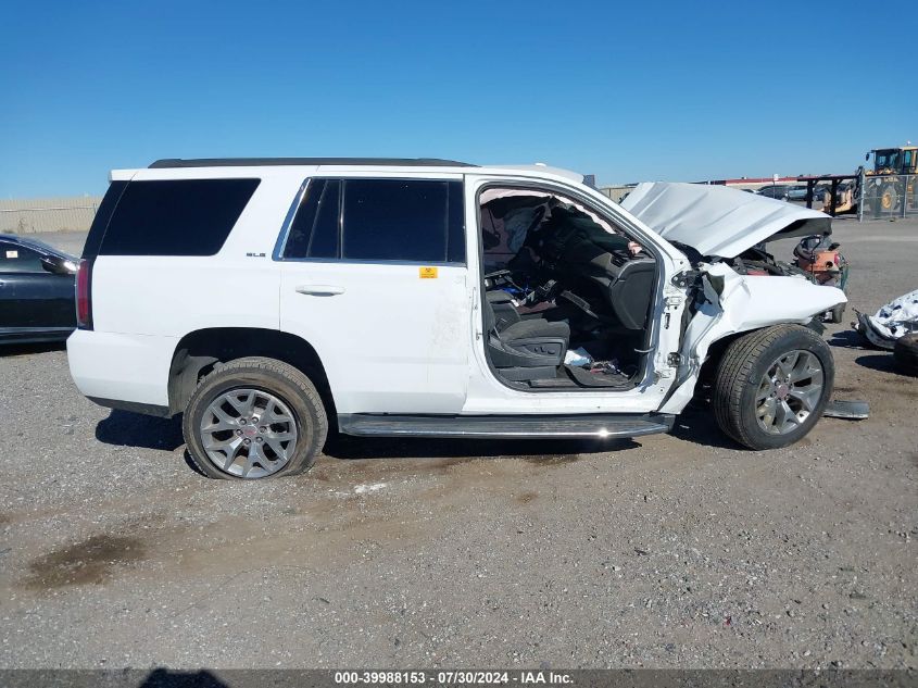 2018 GMC Yukon Sle VIN: 1GKS1AKC1JR360091 Lot: 39988153