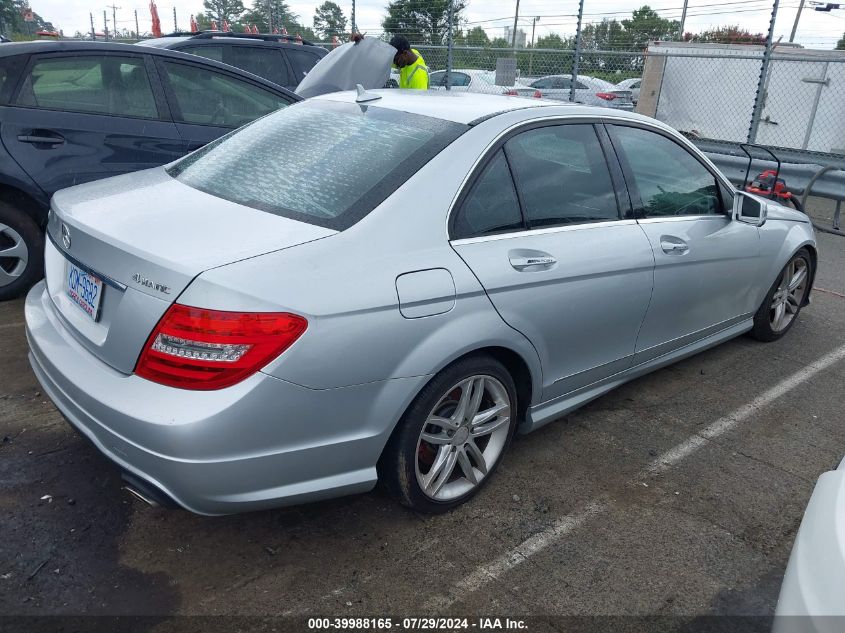 WDDGF8BB4CR193060 | 2012 MERCEDES-BENZ C 300