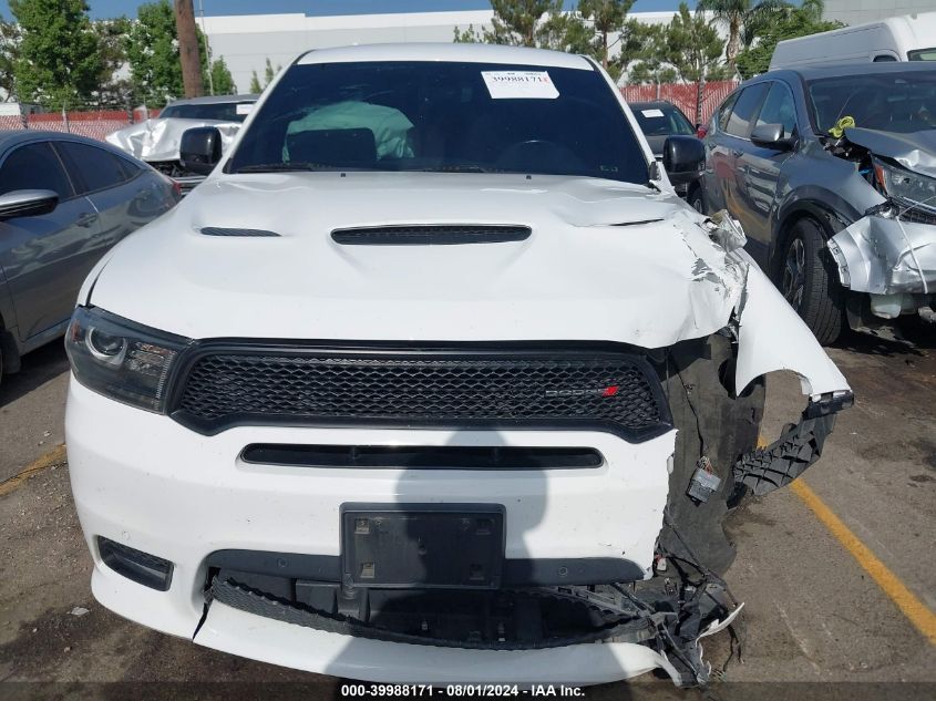 2020 Dodge Durango R/T Rwd VIN: 1C4SDHCT2LC129832 Lot: 39988171