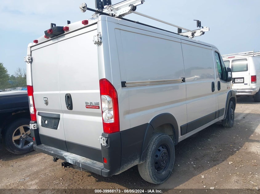 VIN 3C6LRVAG5ME565053 2021 RAM PROMASTER 1500 LOW ROOF 136 WB