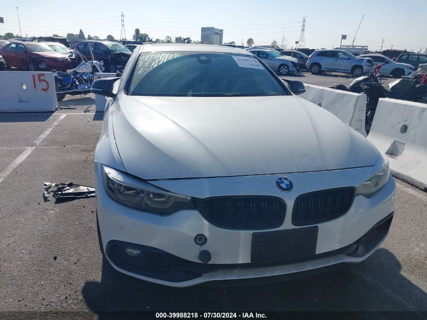 2019 BMW 440I Gran Coupe Gran Coupe VIN: WBA4J5C5XKBM66476 Lot: 39988218