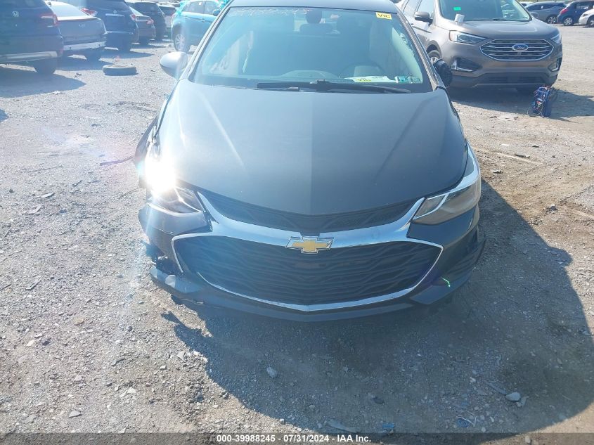 2019 Chevrolet Cruze Lt VIN: 3G1BE6SM2KS599436 Lot: 39988245