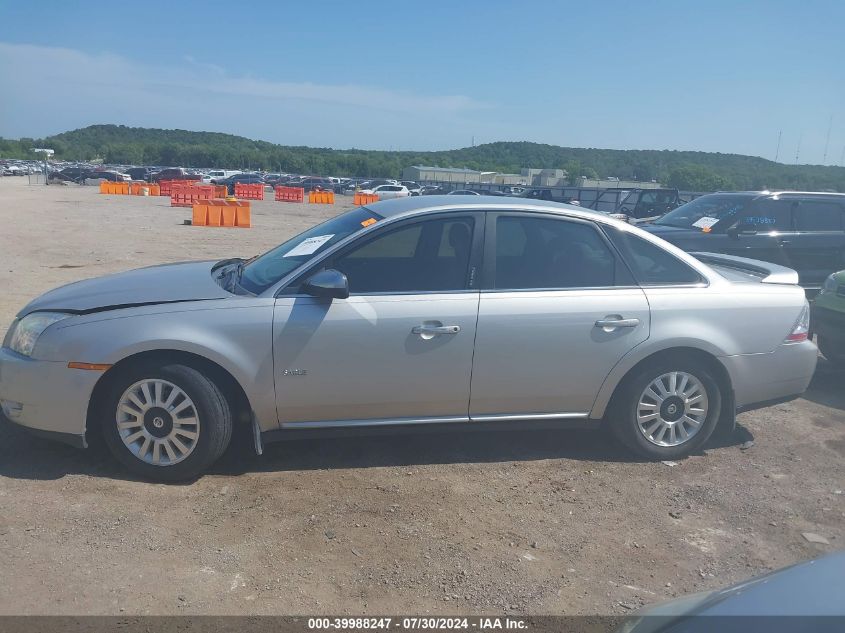 2008 Mercury Sable VIN: 1MEHM40W08G607469 Lot: 39988247