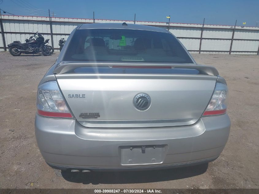 2008 Mercury Sable VIN: 1MEHM40W08G607469 Lot: 39988247