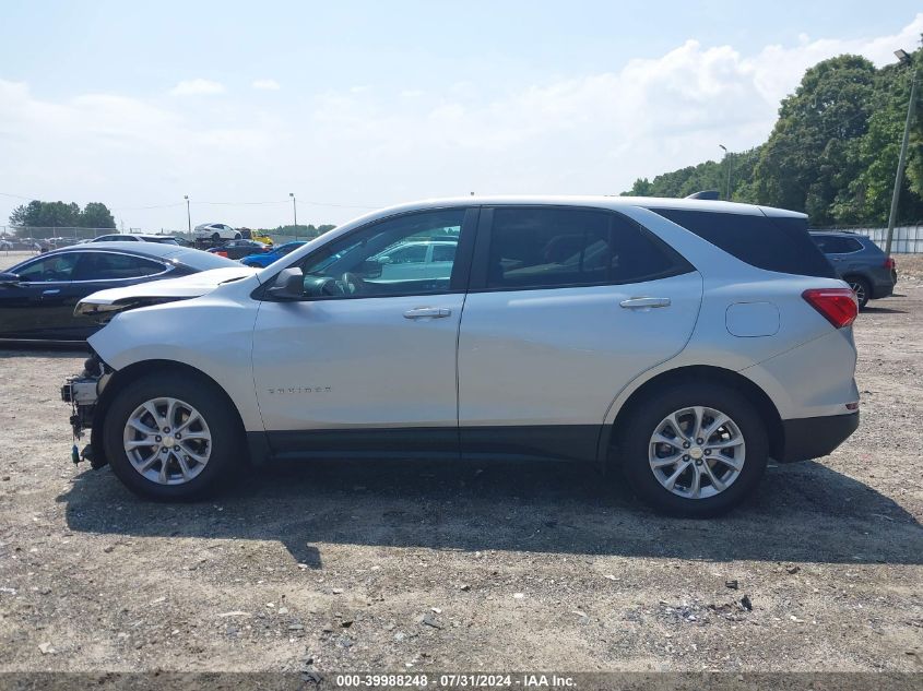 2020 Chevrolet Equinox Fwd Ls VIN: 3GNAXHEV4LS517390 Lot: 39988248